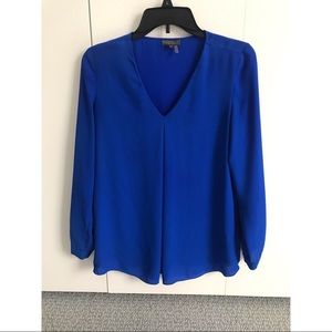 Royal Blue Blouse